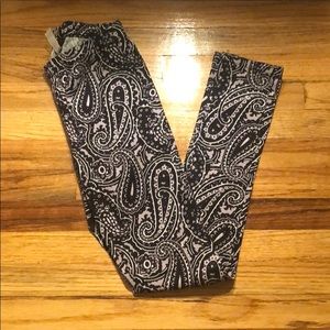 Paisley jeggings